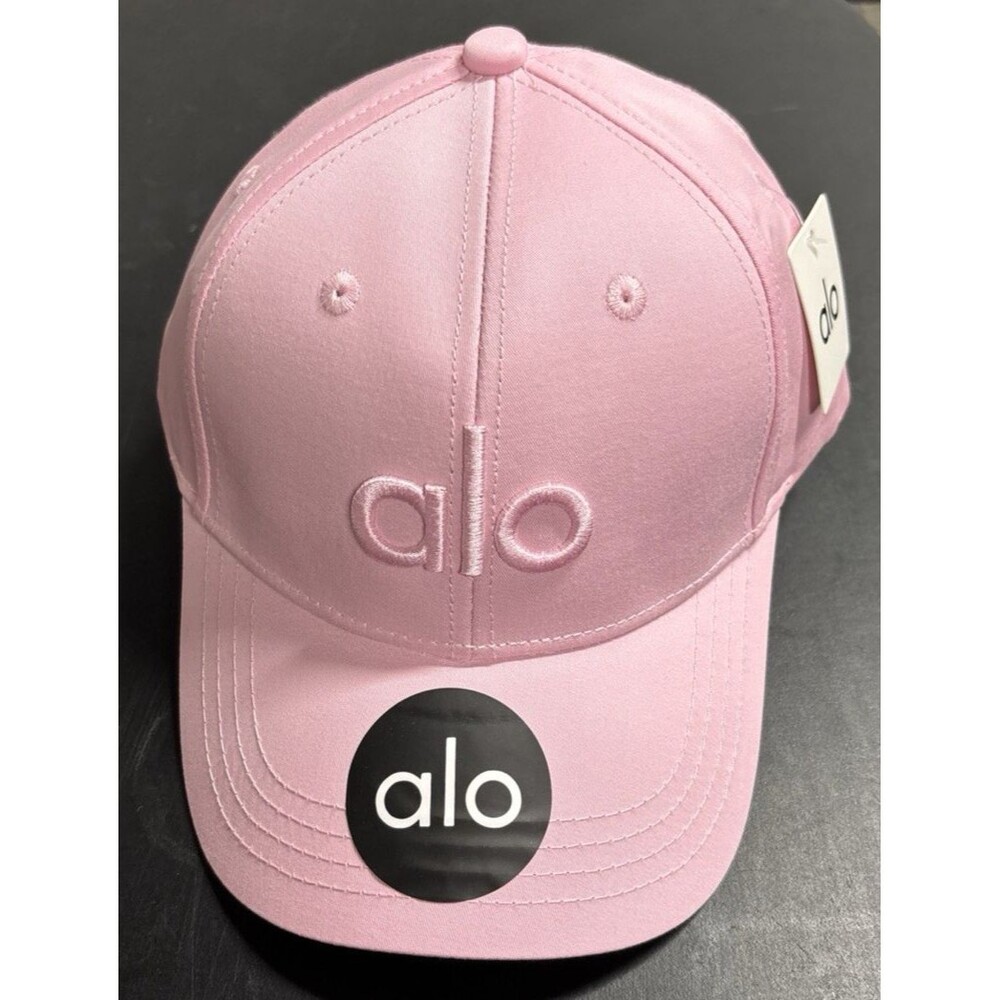 ALO YOGA Off Duty Hat Baseball Cap Sweet Pink SOLD OUT Rare NWT